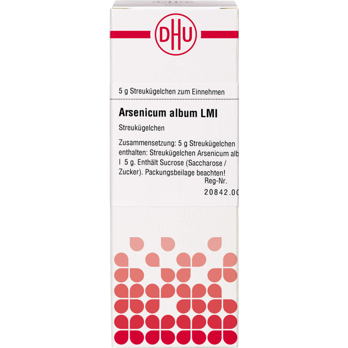 DHU Arsenicum album LM I Streukügelchen, 5 g Globuli
