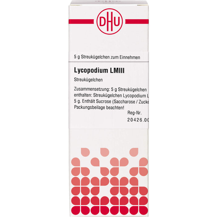 DHU Lycopodium LM III Streukügelchen, 5 g Globuli