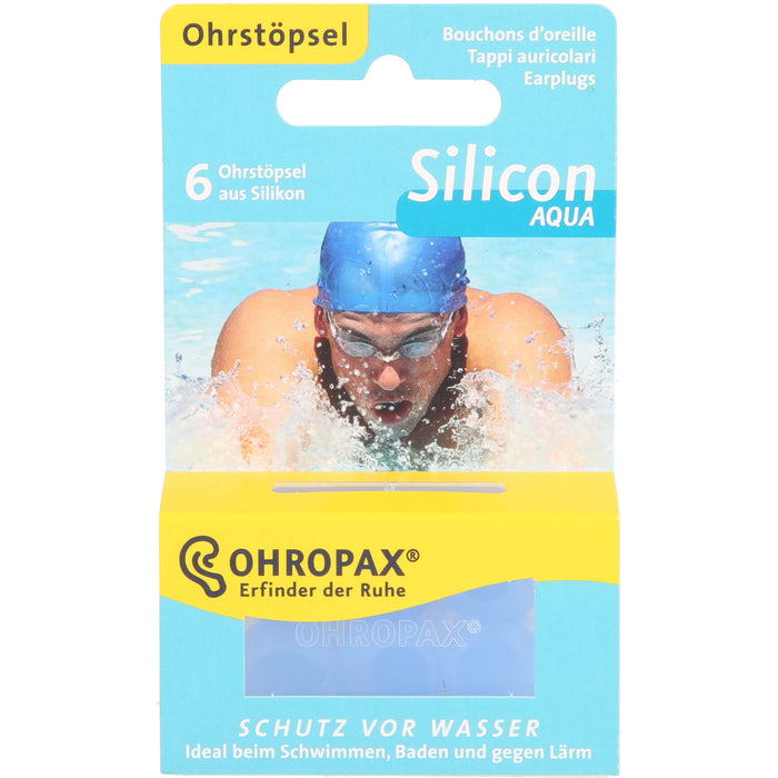 OHROPAX Silicon Aqua, 5 St. Ohrstöpsel