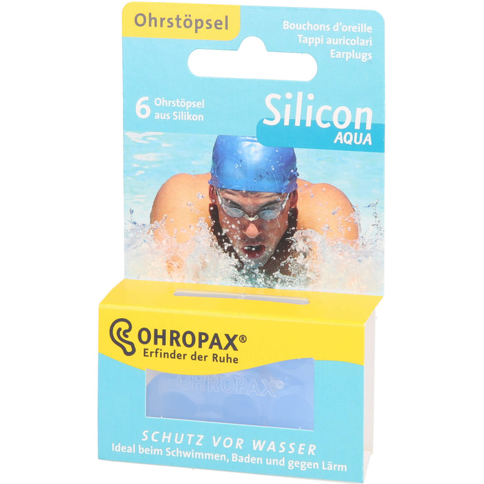 OHROPAX Silicon Aqua, 5 St. Ohrstöpsel