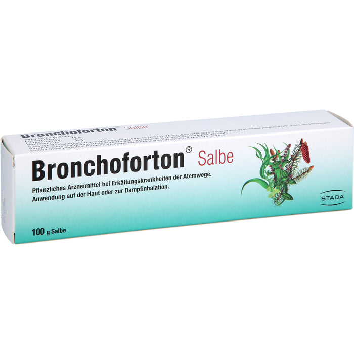 Bronchoforton Salbe bei Erkältungskrankheiten, 100 g Salbe