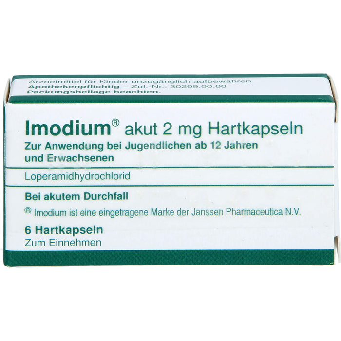 Imodium akut Kapseln Reimport Kohlpharma, 5 St. Kapseln
