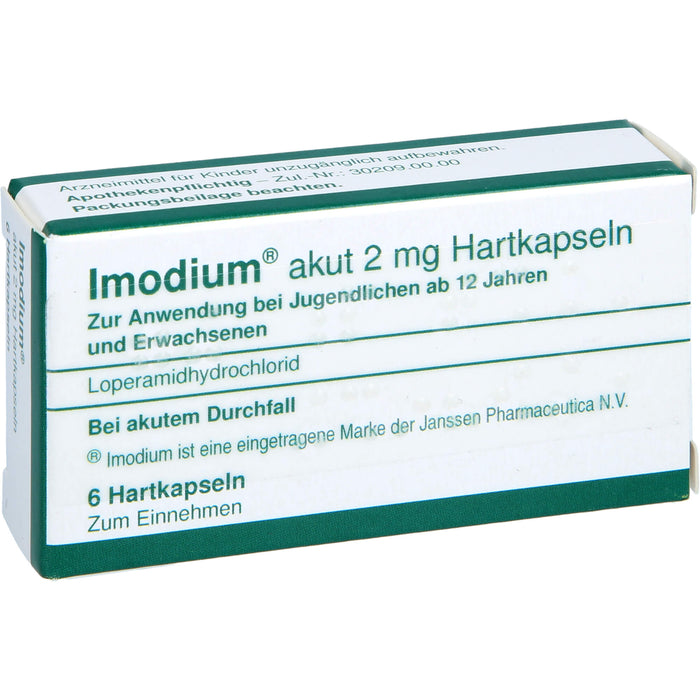 Imodium akut Kapseln Reimport Kohlpharma, 5 St. Kapseln