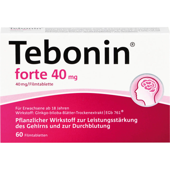 Tebonin forte 40 mg Filmtabletten, 60 St. Tabletten