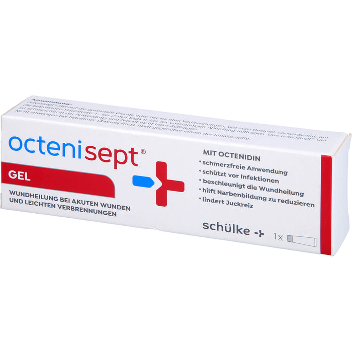 octenisept Gel - Wundgel für eine schnellere Wundheilung bei akuten Wunden und leichten Verbrennungen, schmerzlindernd und feuchtigkeitsspendend, 20 ml Gel
