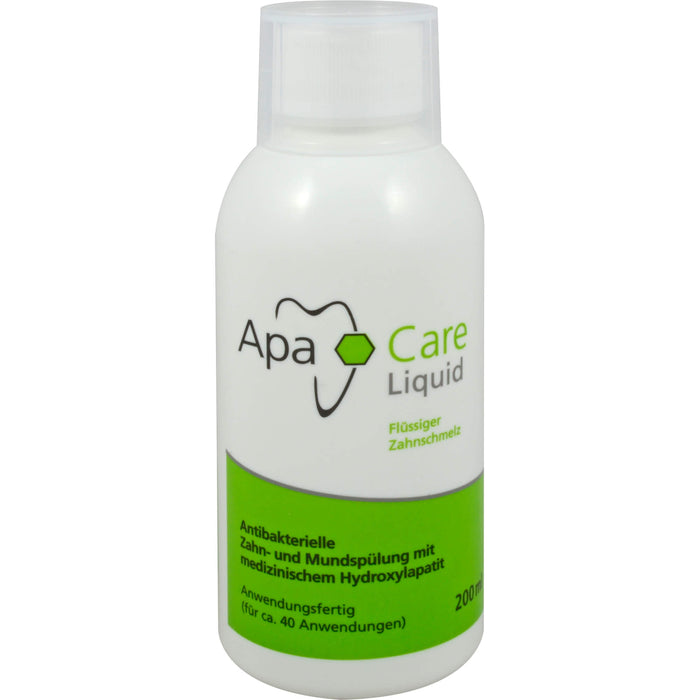ApaCare Liquid antibakterielle Zahn- und Mundspülung, 200 ml Lösung
