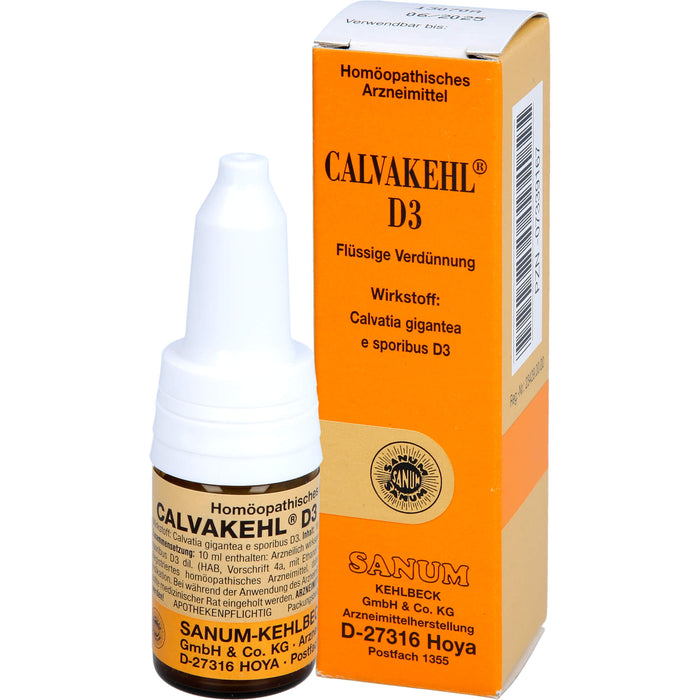 Calvakehl D3 Tropf., 10 ml TRO