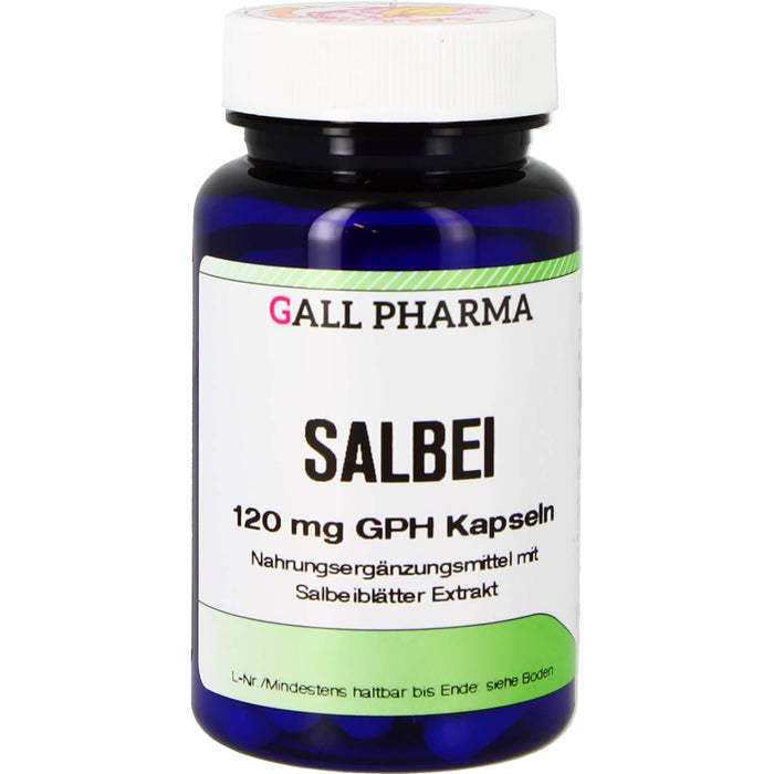 GALL PHARMA Salbei 120 mg GPH Kapseln, 60 St. Kapseln