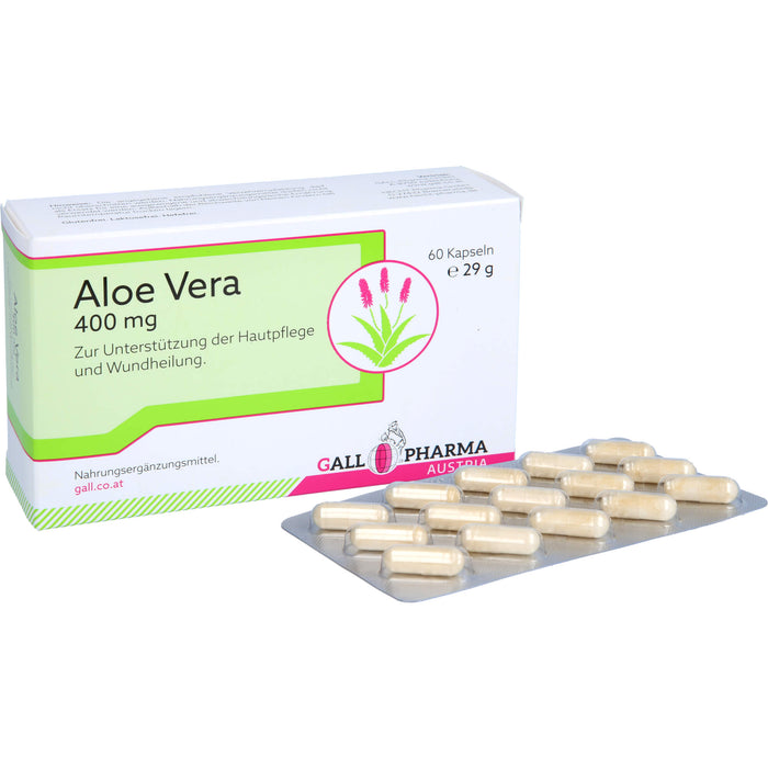 GALL PHARMA Aloe Vera 400 mg GPH Kapseln, 60 St. Kapseln