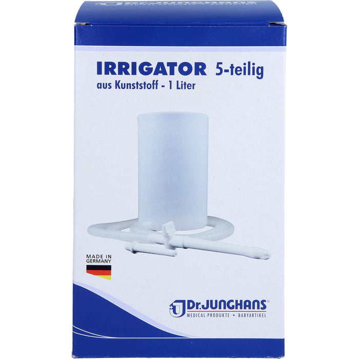 DR. JUNGHANS Irrigator Kunststoff 1 Liter, 1 St. Zubehör