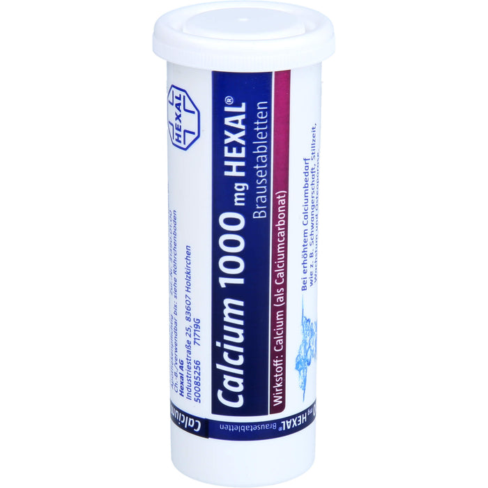 Calcium 1000 mg HEXAL Brausetabletten, 100 St. Tabletten
