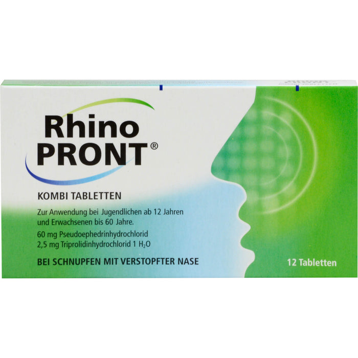 RhinoPRONT Kombi Tabletten, 12 St. Tabletten