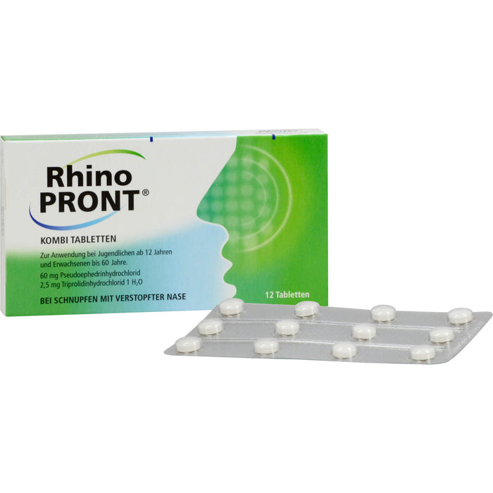 RhinoPRONT Kombi Tabletten, 12 St. Tabletten