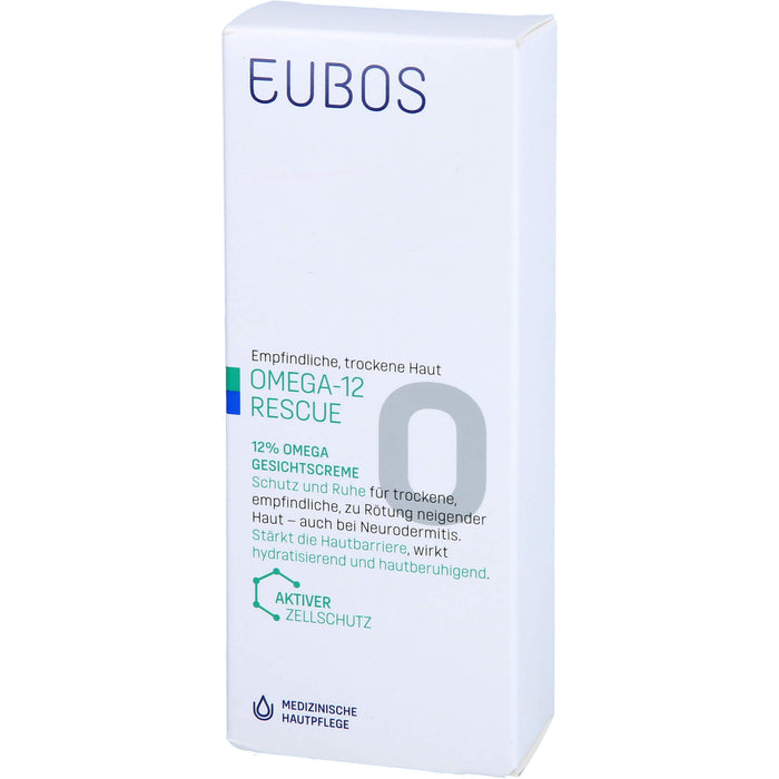 EUBOS Empfindliche Haut Omega 3-6-9 Gesichtscreme, 50 ml CRE