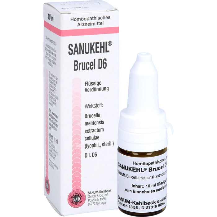 SANUKEHL Brucel D6 flüssige Verdünnung, 10 ml Lösung