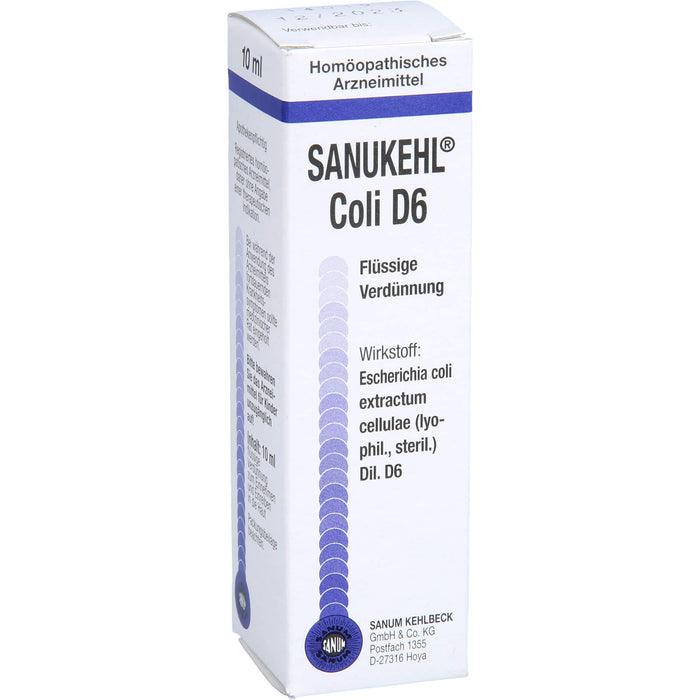 Sanukehl Coli D 6 Tropf., 10 ml TRO