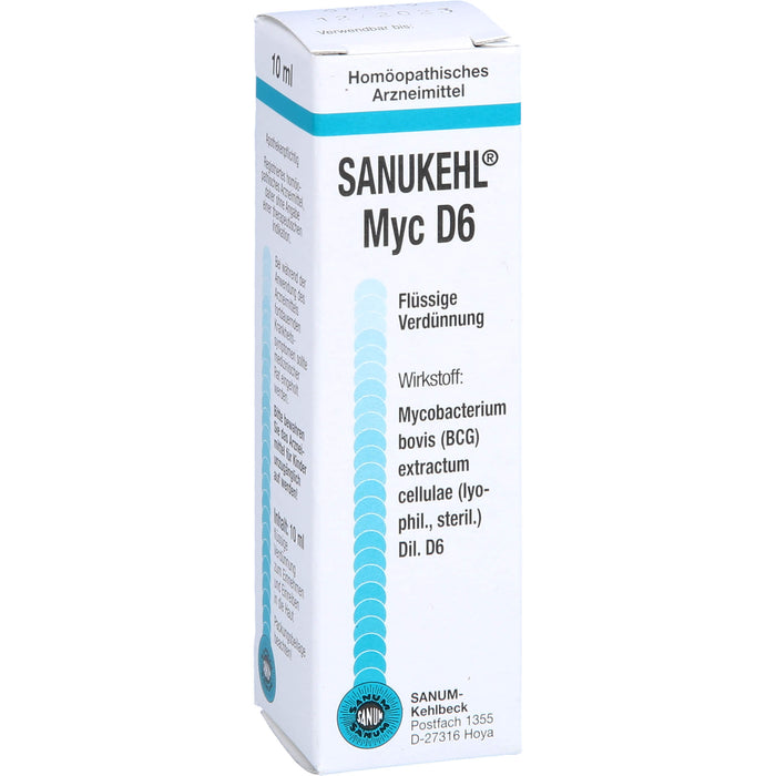 SANUKEHL Myc D6 flüssige Verdünnung, 10 ml Lösung