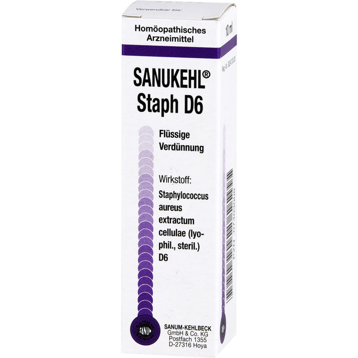 Sanukehl Staph D 6 Tropf., 10 ml TRO