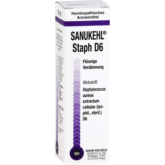 Sanukehl Staph D 6 Tropf., 10 ml TRO