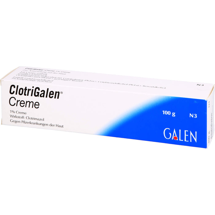 Clotrigalen Creme bei Pilzerkrankungen der Haut, 100 g Creme