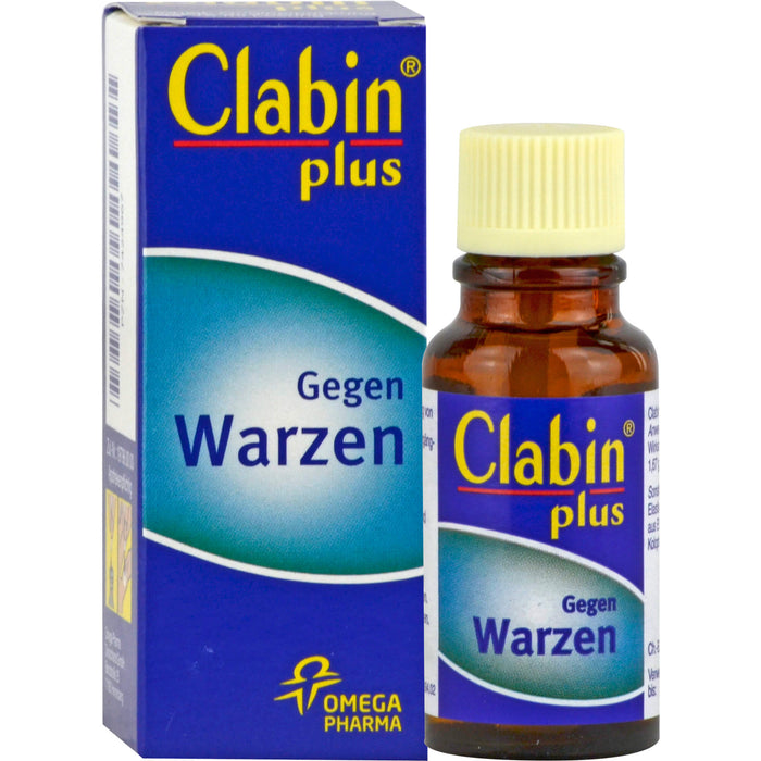 Clabin plus Lösung gegen Warzen, 15 ml Lösung