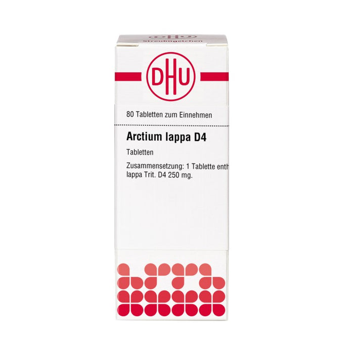 DHU Arctium lappa D4 Tabletten, 80 St. Tabletten
