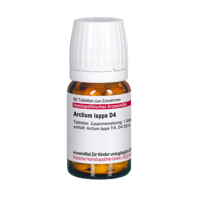 DHU Arctium lappa D4 Tabletten, 80 St. Tabletten