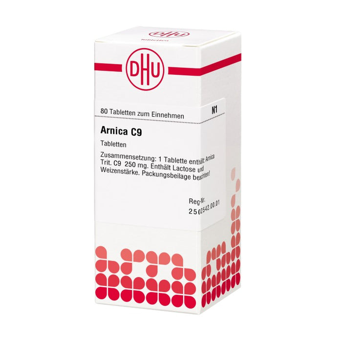 DHU Arnica C9 Tabletten, 80 St. Tabletten