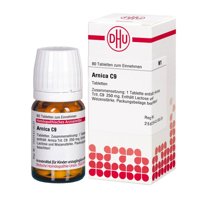 DHU Arnica C9 Tabletten, 80 St. Tabletten