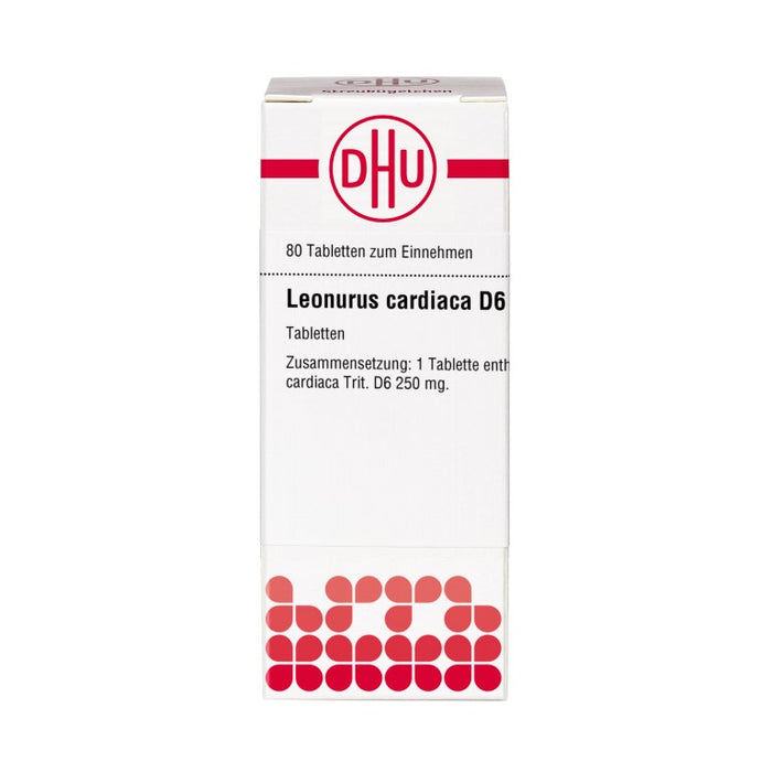 DHU Leonurus cardiaca D 6 Tabletten, 80 St. Tabletten