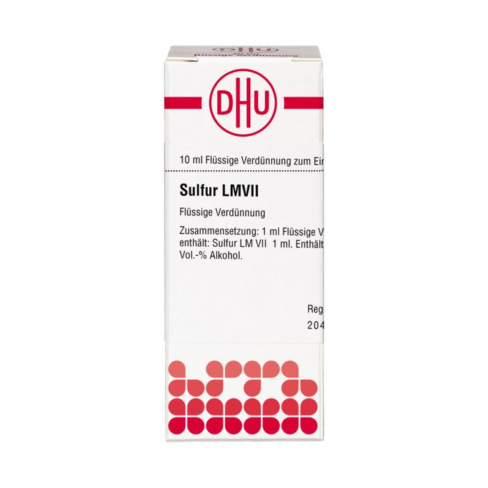 DHU Sulfur LM VII Dilution, 10 ml Lösung