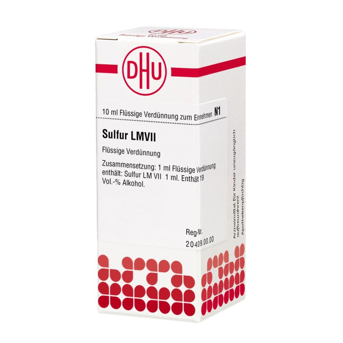 DHU Sulfur LM VII Dilution, 10 ml Lösung