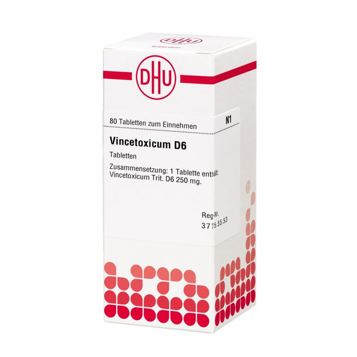 DHU Vincetoxicum D6 Tabletten, 80 St. Tabletten