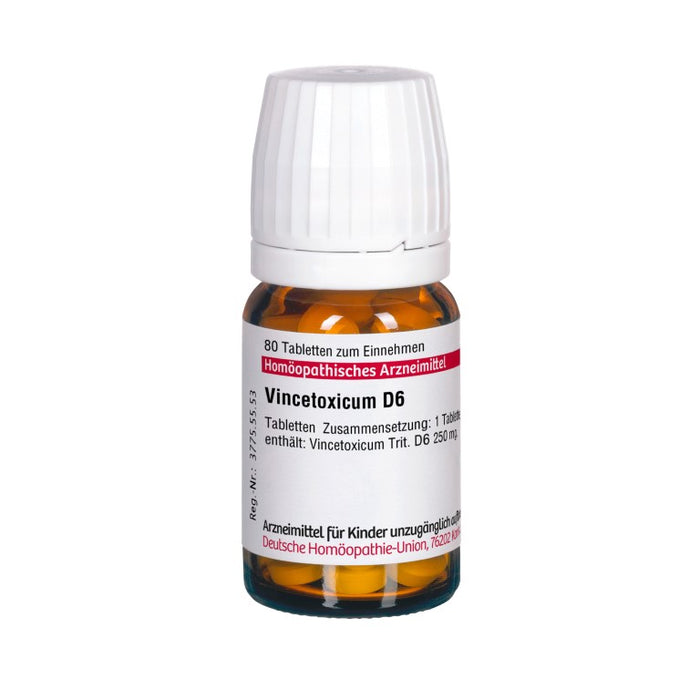 DHU Vincetoxicum D6 Tabletten, 80 St. Tabletten