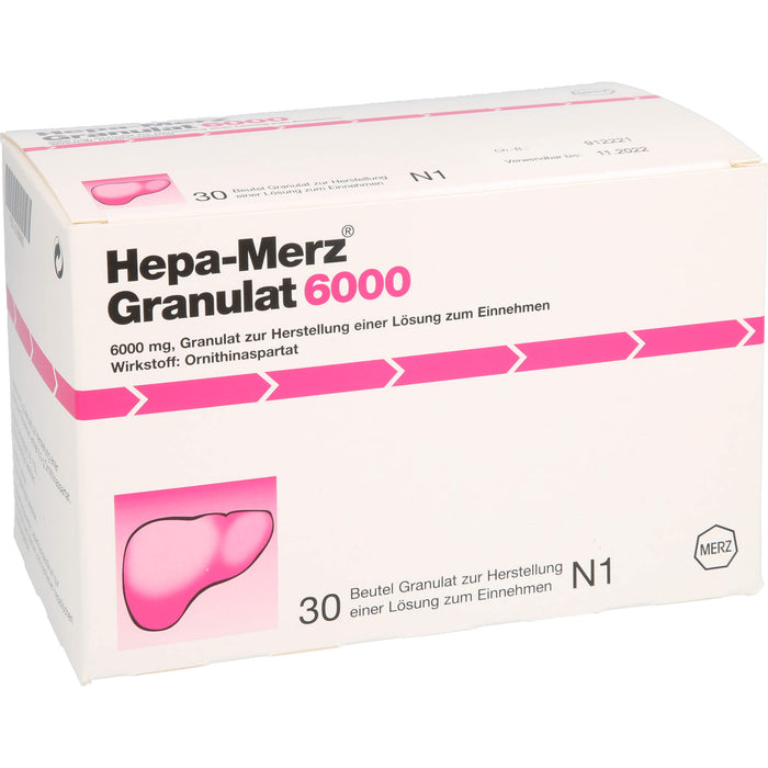 Hepa-Merz Granulat 6000 Lebertherapeutikum, 30 St. Beutel