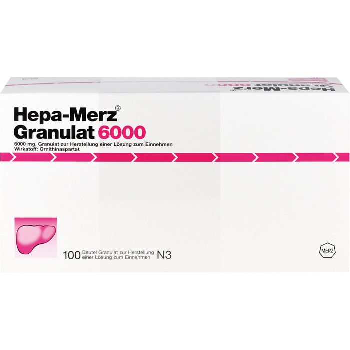 Hepa-Merz Granulat 6000 Lebertherapeutikum, 100 St. Beutel
