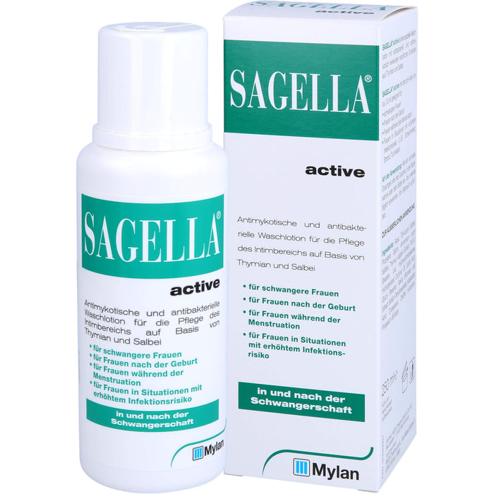 Sagella active Intimwaschlotion, 250 ml Lotion
