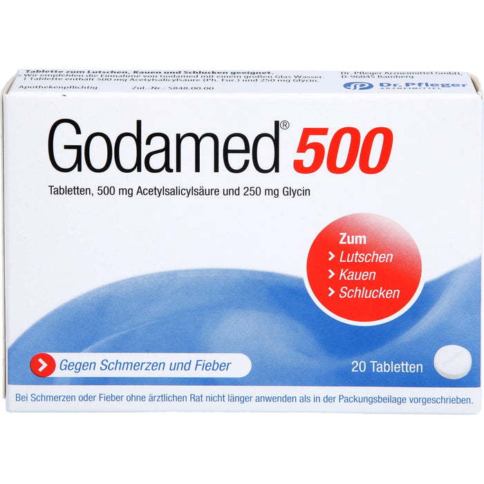 Godamed 500 mg Tabletten, 20 St. Tabletten