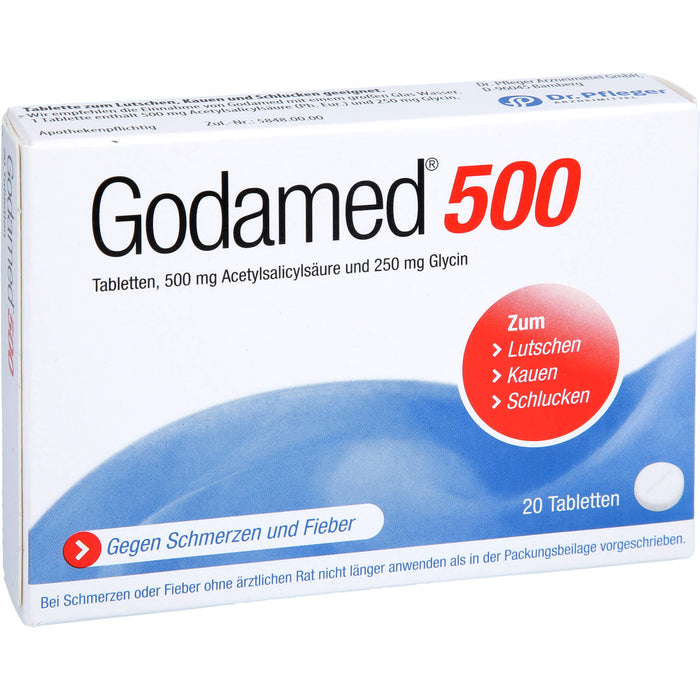 Godamed 500 mg Tabletten, 20 St. Tabletten