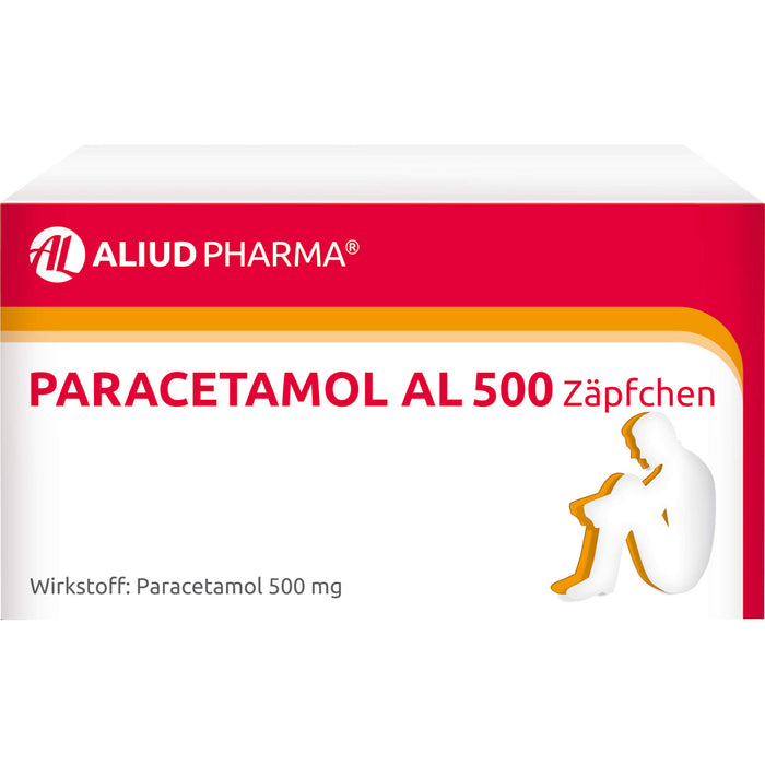 Paracetamol AL 500 Zäpfchen, 10 St. Zäpfchen