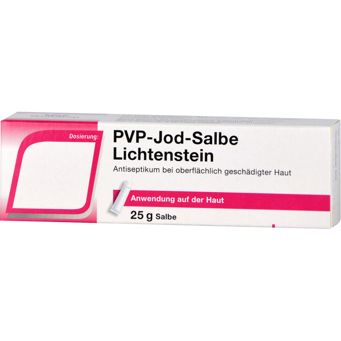 ZENTIVA PVP-Jod-Salbe Lichtenstein 100 mg/g, 25 g Salbe