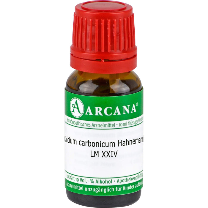 ARCANA Calcium carbonicum Hahnemanni LM XXIV flüssige Verdünnung, 10 ml Lösung