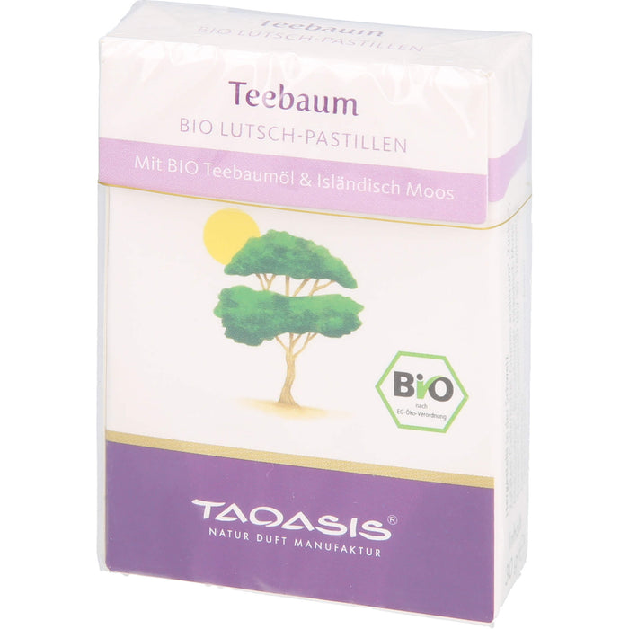 TAOASIS Teebaum Bio Lutsch-Pastillen, 30 g Pastillen