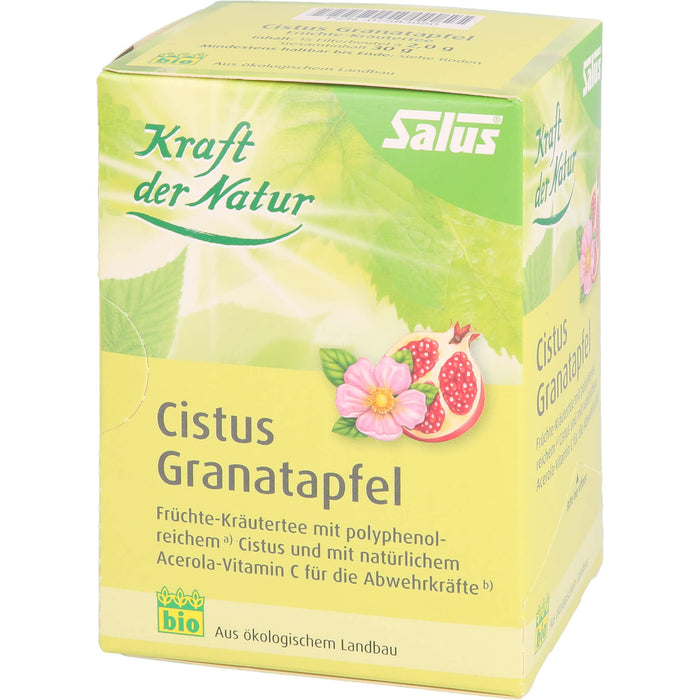 Cistus Granatapfel Tee Kraft der Natur Salus, 15 St FBE