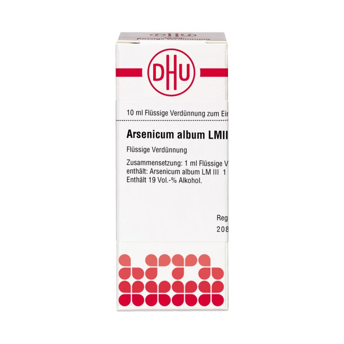 DHU Arsenicum album LM III Dilution, 10 ml Lösung