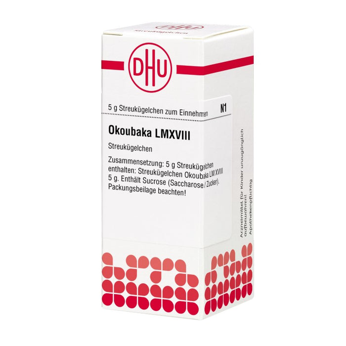 DHU Okoubaka LM XVIII Streukügelchen, 5 g Globuli