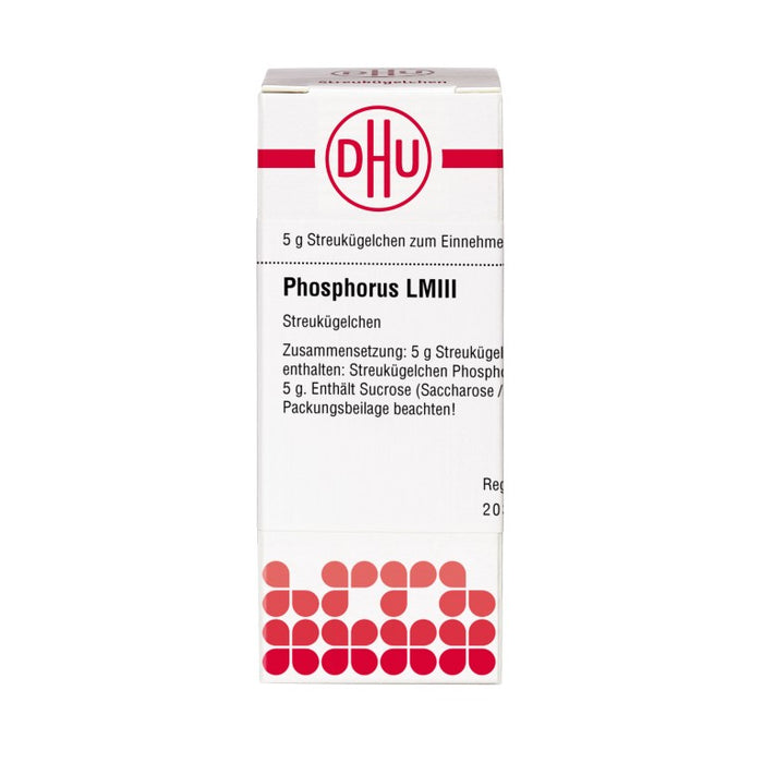 DHU Phosphorus LM III Streukügelchen, 5 g Globuli