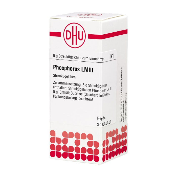 DHU Phosphorus LM III Streukügelchen, 5 g Globuli