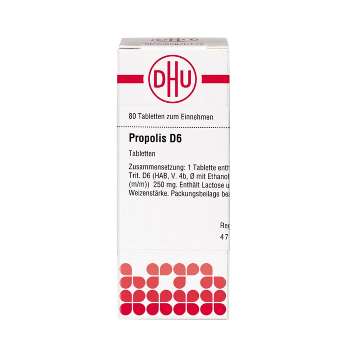 DHU Propolis D6 Tabletten, 80 St. Tabletten