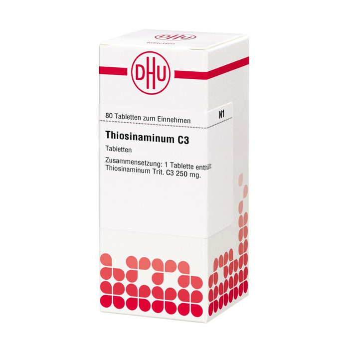 DHU Thiosinaminum C3 Tabletten, 80 St. Tabletten